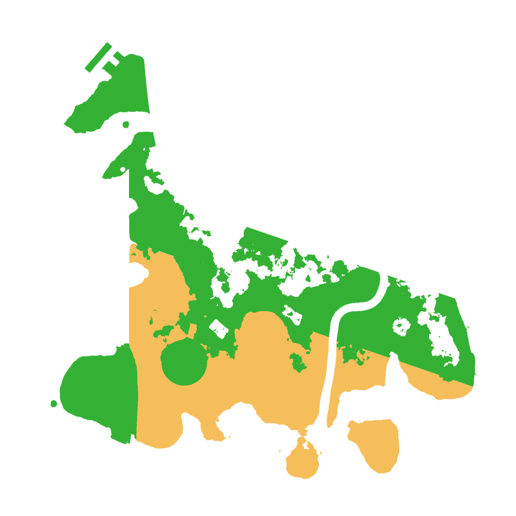 Biome Rust Map: Procedural Map, Size: 3000, Seed: 1433641169