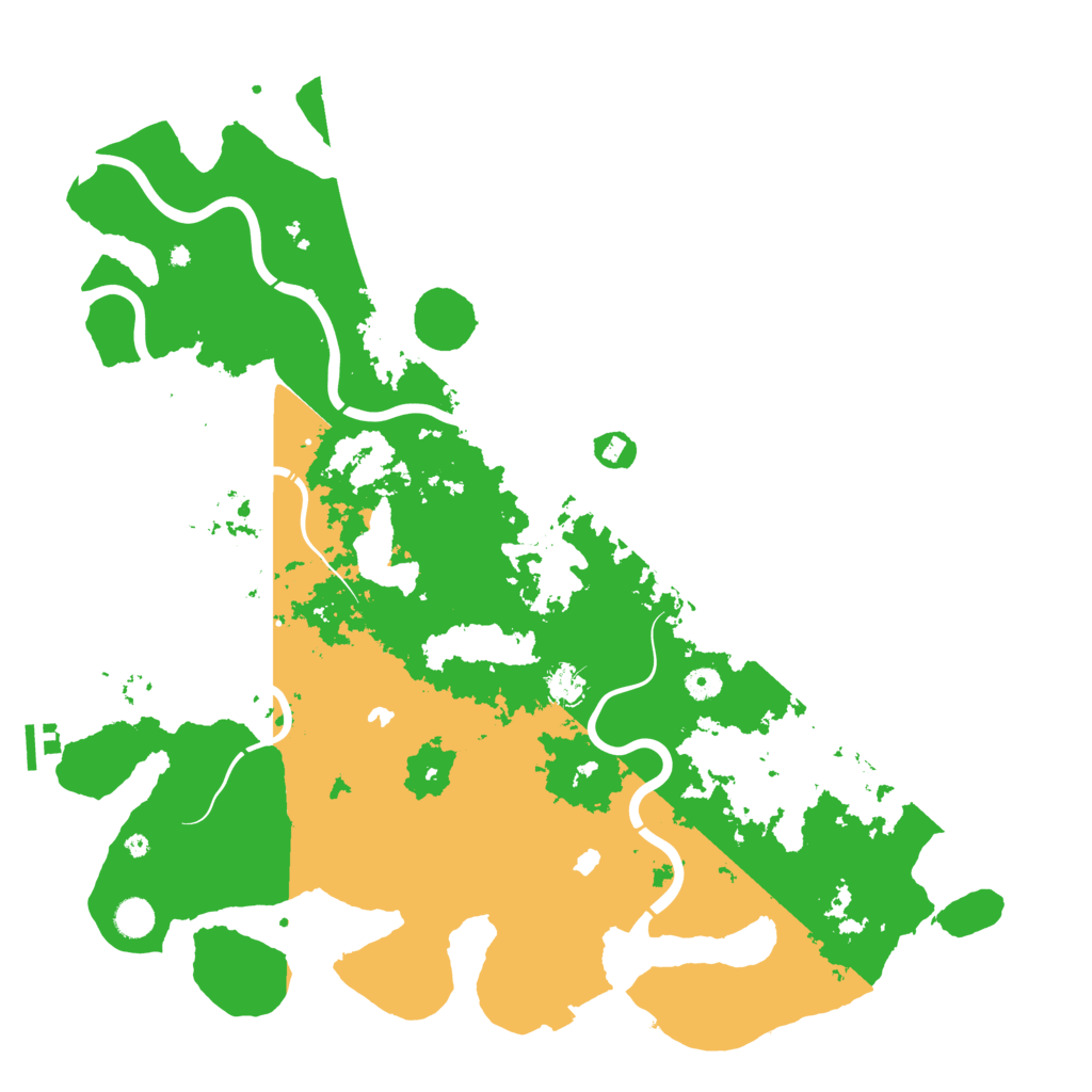 Biome Rust Map: Procedural Map, Size: 4800, Seed: 378599064