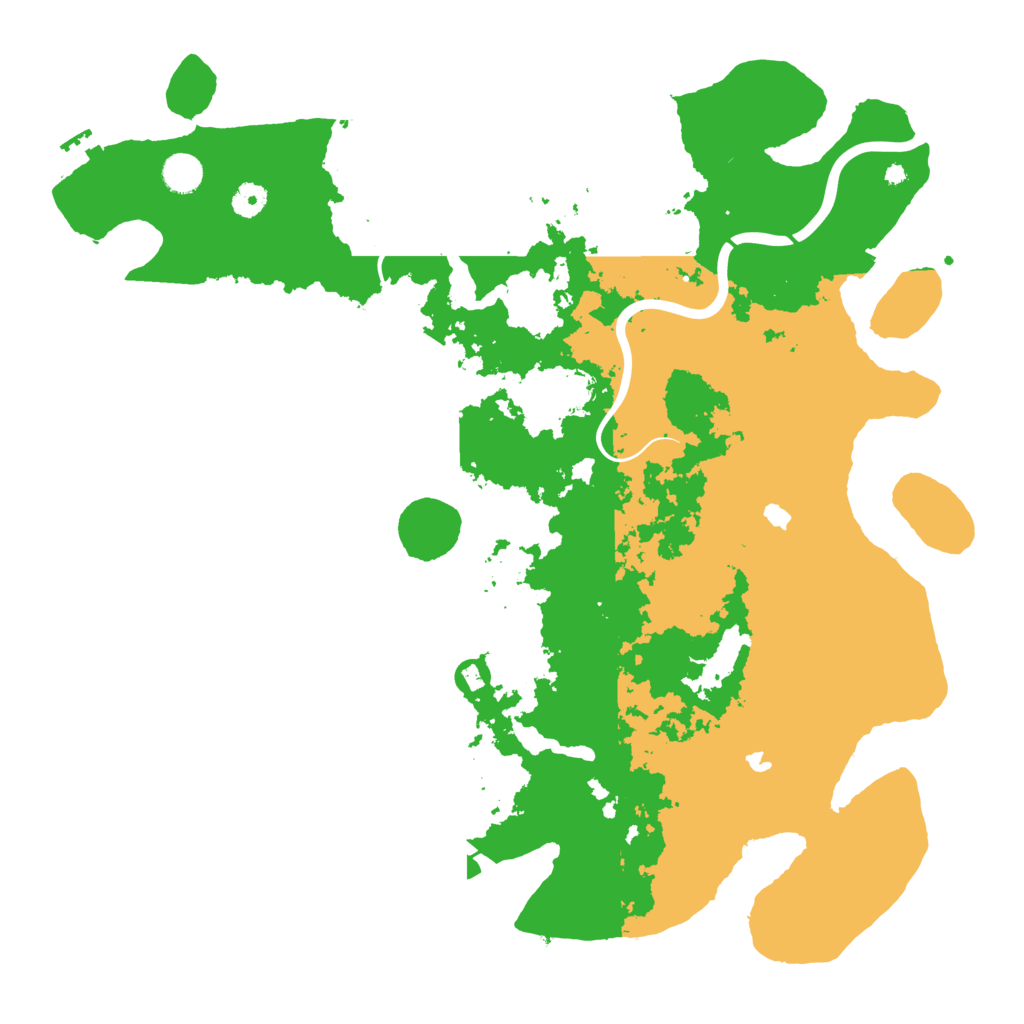 Biome Rust Map: Procedural Map, Size: 4500, Seed: 368135784