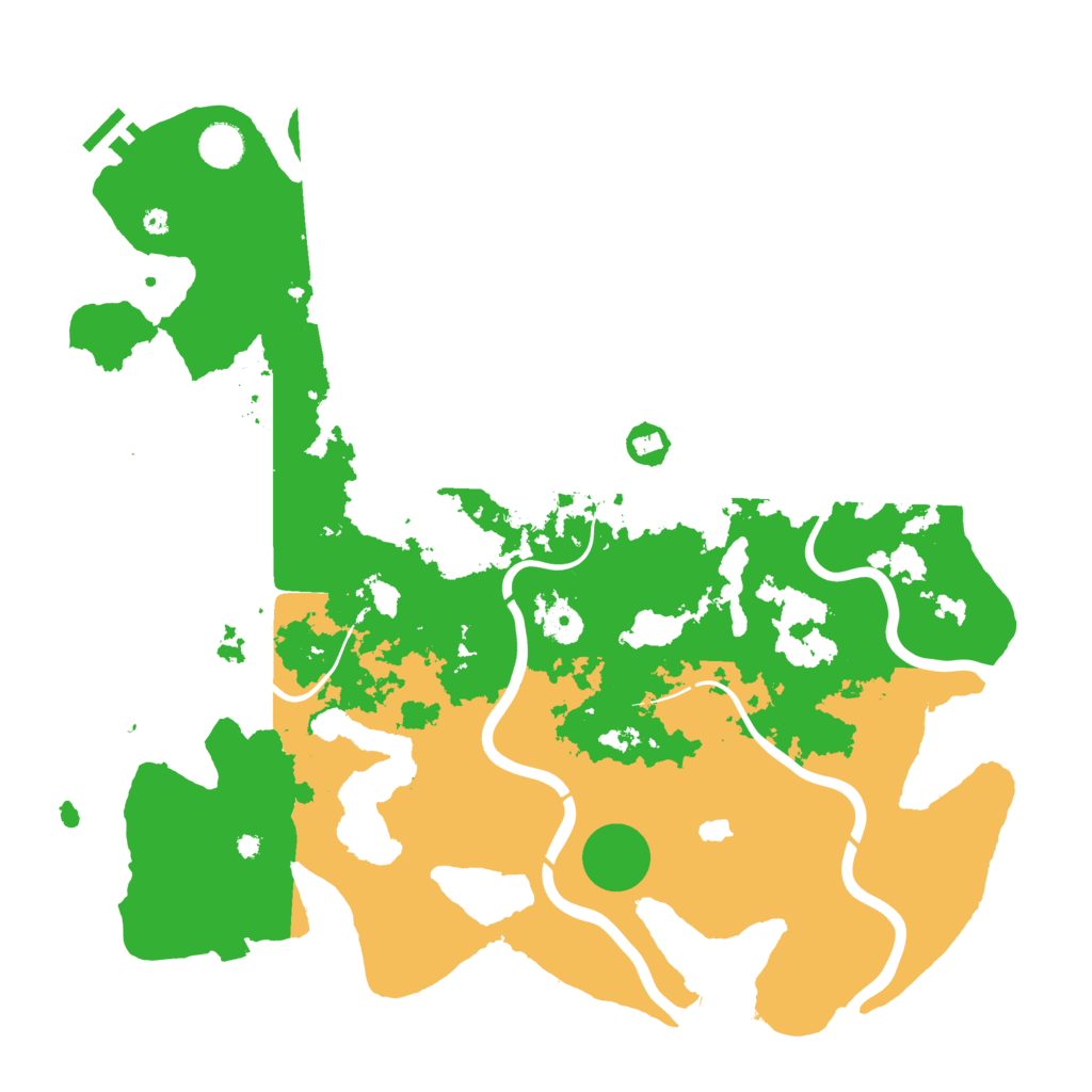 Biome Rust Map: Procedural Map, Size: 4250, Seed: 1437657579