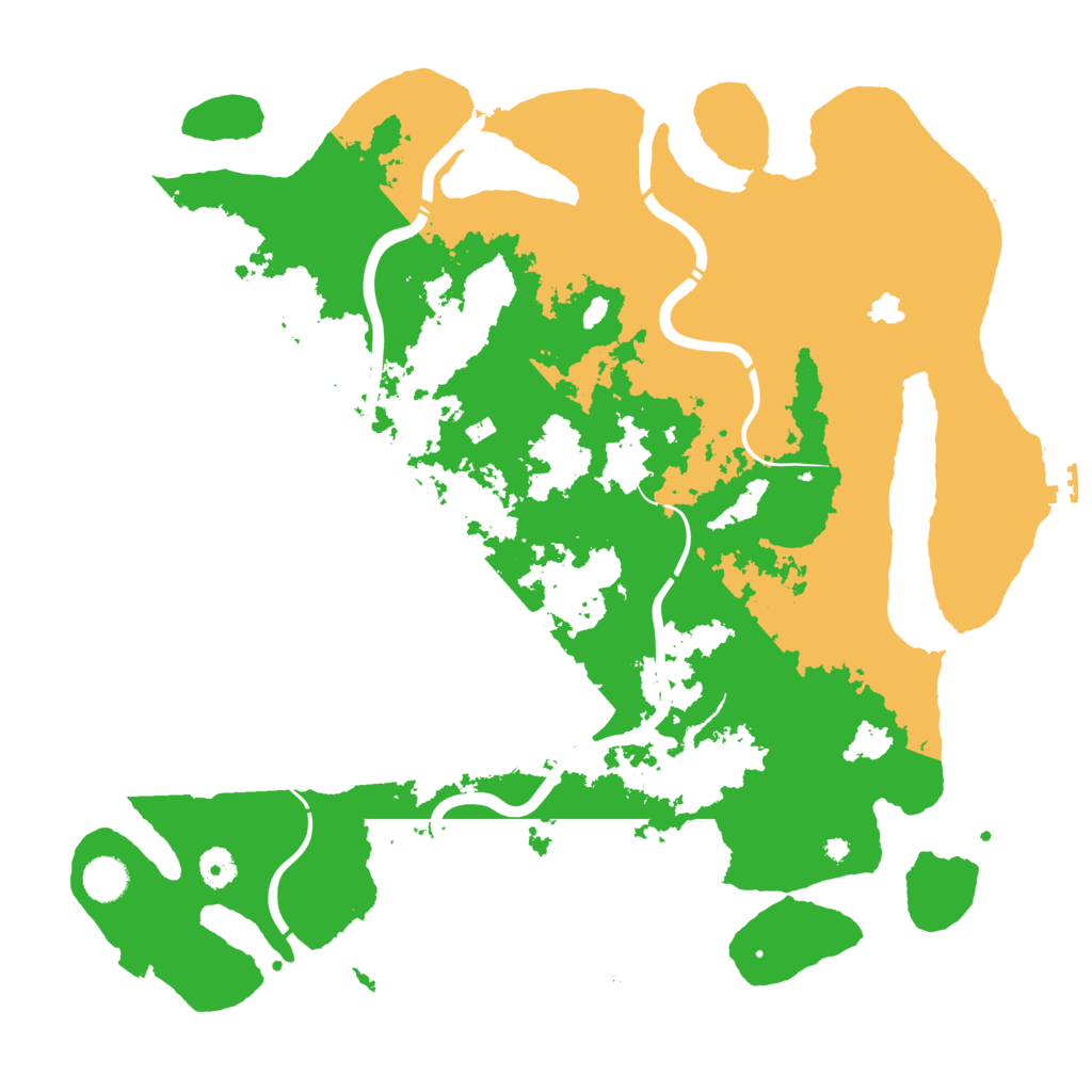 Biome Rust Map: Procedural Map, Size: 4250, Seed: 2356478