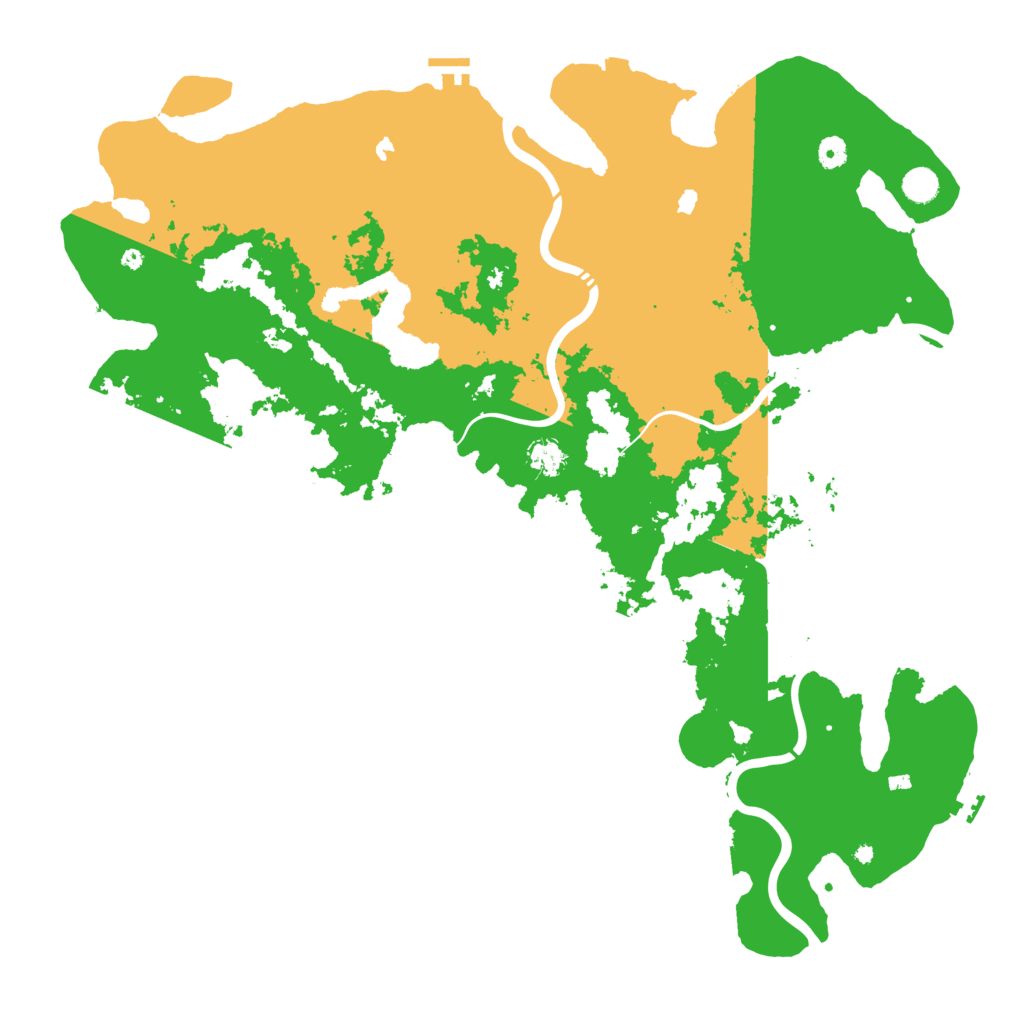 Biome Rust Map: Procedural Map, Size: 5000, Seed: 2060281650