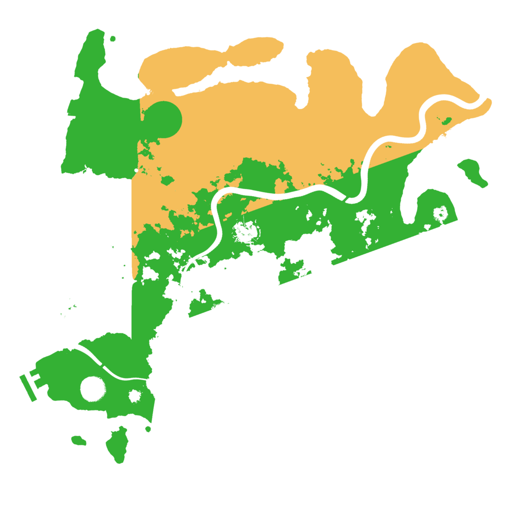Biome Rust Map: Procedural Map, Size: 3750, Seed: 264731935