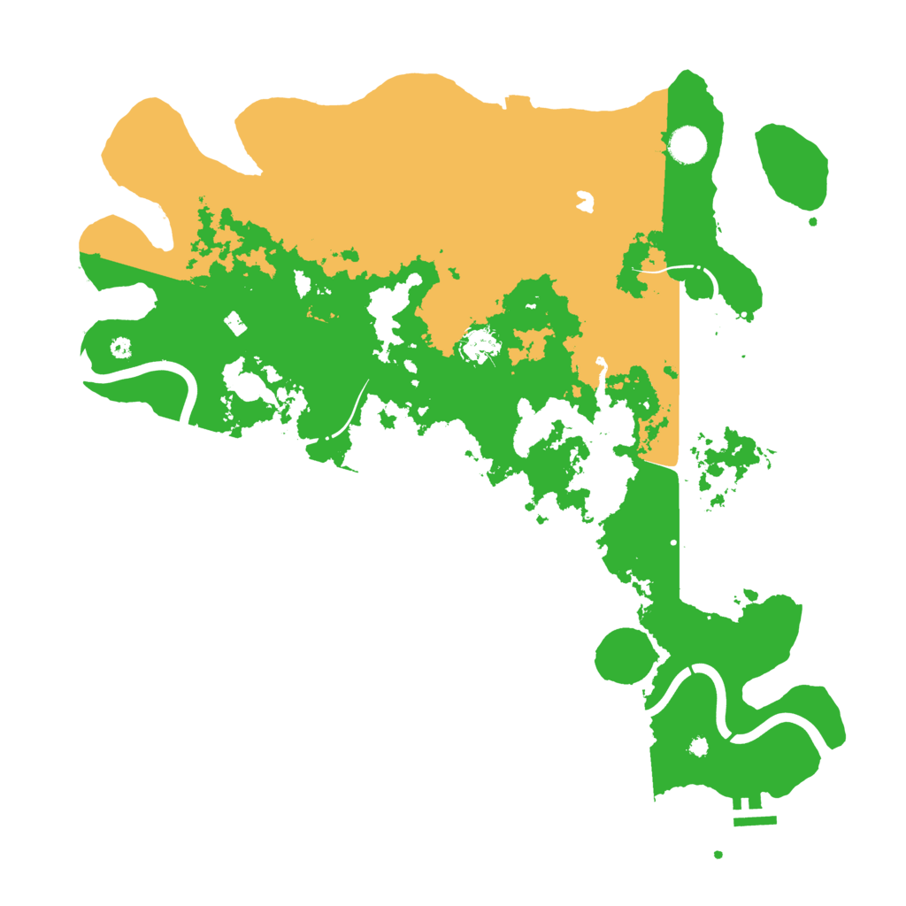Biome Rust Map: Procedural Map, Size: 4250, Seed: 1801787525