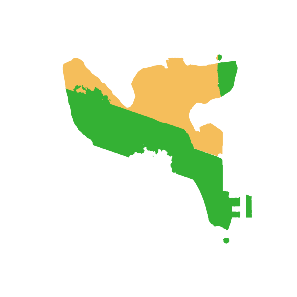 Biome Rust Map: Procedural Map, Size: 2000, Seed: 450072736