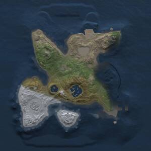 Thumbnail Rust Map: Procedural Map, Size: 2000, Seed: 450072736, 4 Monuments