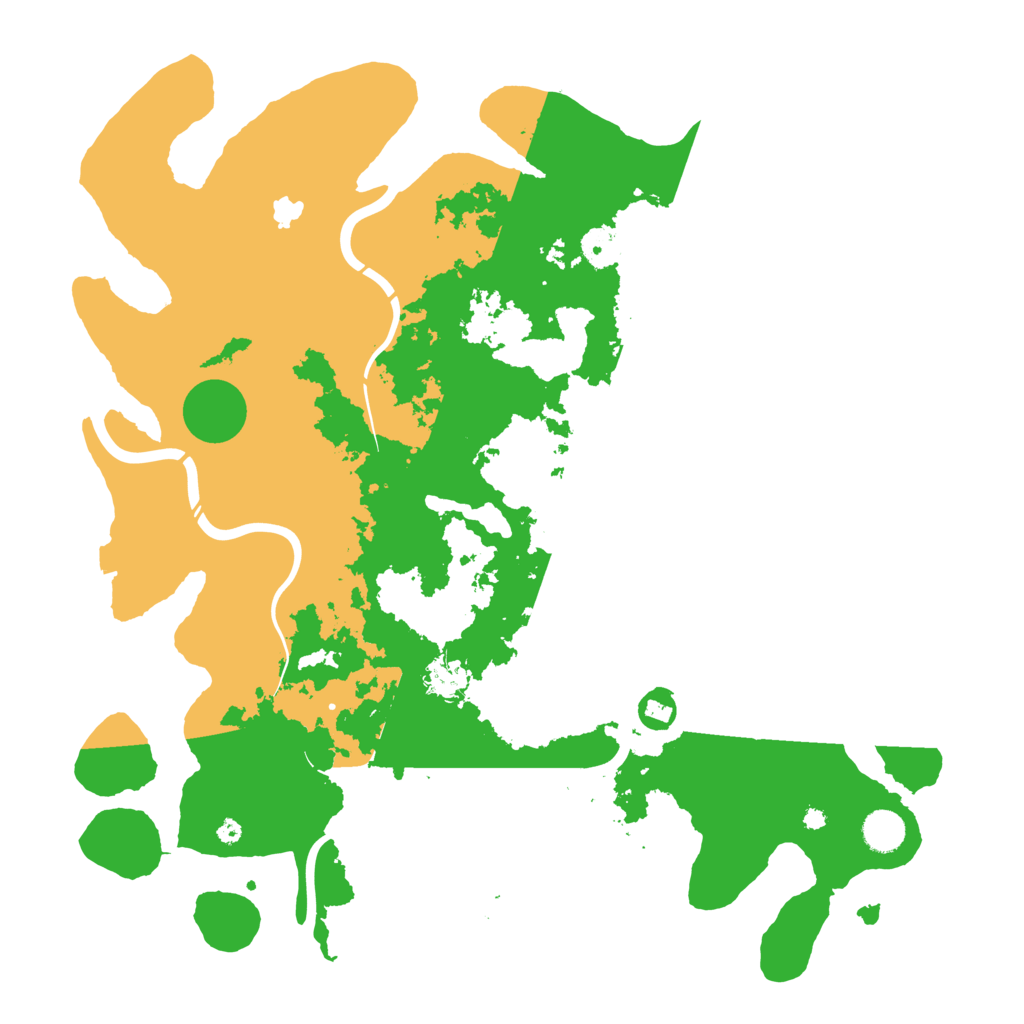 Biome Rust Map: Procedural Map, Size: 4250, Seed: 1461770969