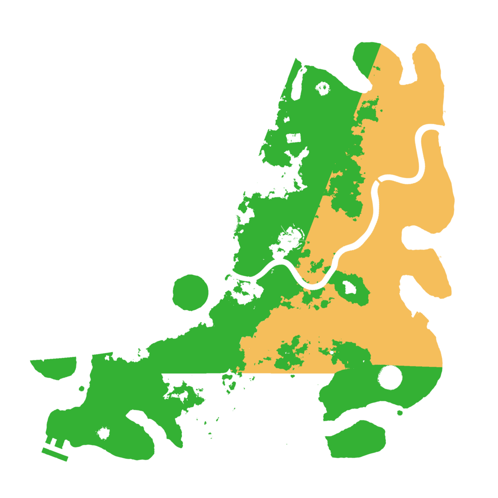 Biome Rust Map: Procedural Map, Size: 3750, Seed: 1196719020