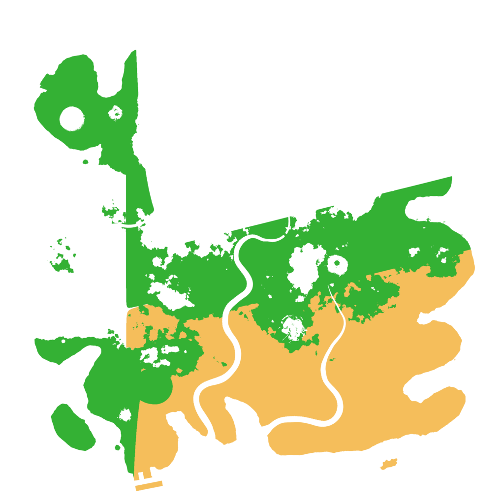 Biome Rust Map: Procedural Map, Size: 3750, Seed: 892043908