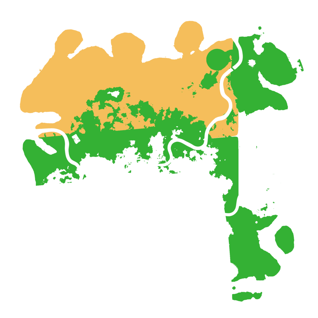 Biome Rust Map: Procedural Map, Size: 3900, Seed: 1587429789