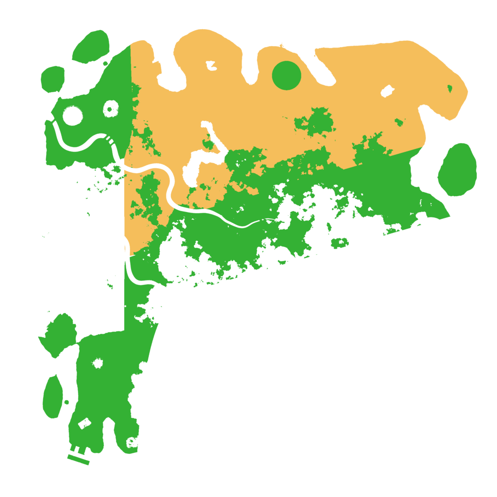 Biome Rust Map: Procedural Map, Size: 4500, Seed: 178854183