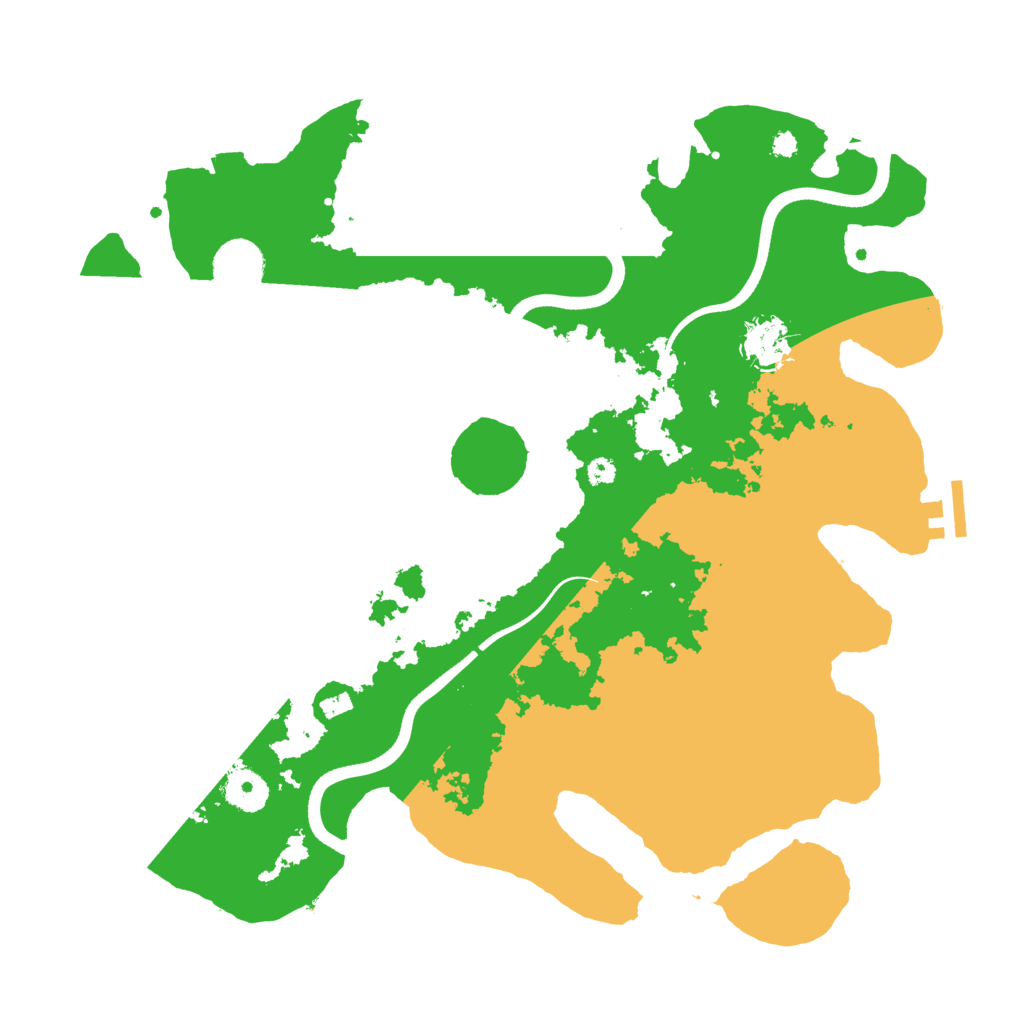 Biome Rust Map: Procedural Map, Size: 3650, Seed: 85655