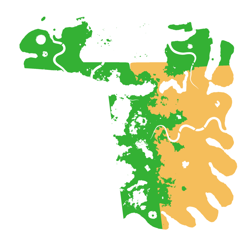 Biome Rust Map: Procedural Map, Size: 4500, Seed: 1776933749