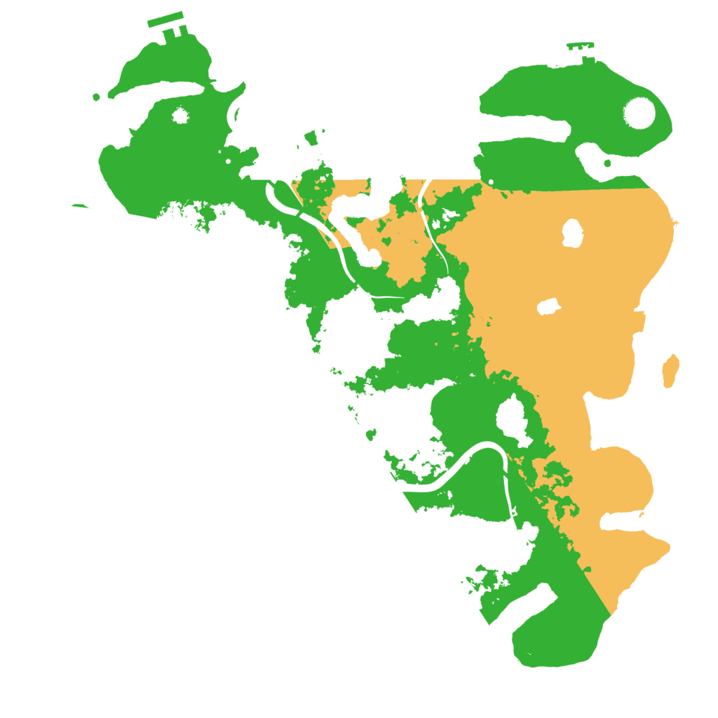 Biome Rust Map: Procedural Map, Size: 4000, Seed: 224812892