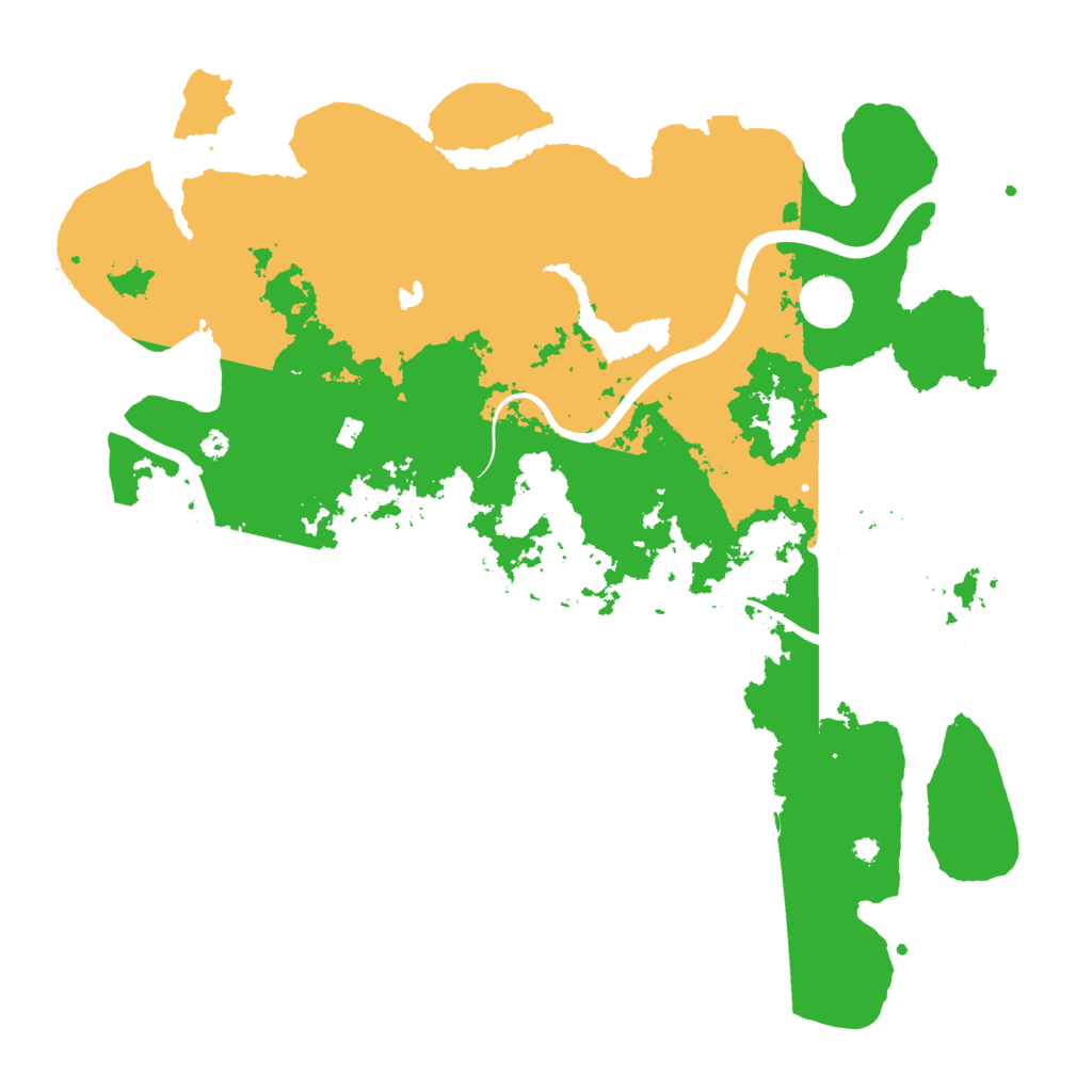 Biome Rust Map: Procedural Map, Size: 4000, Seed: 102102025