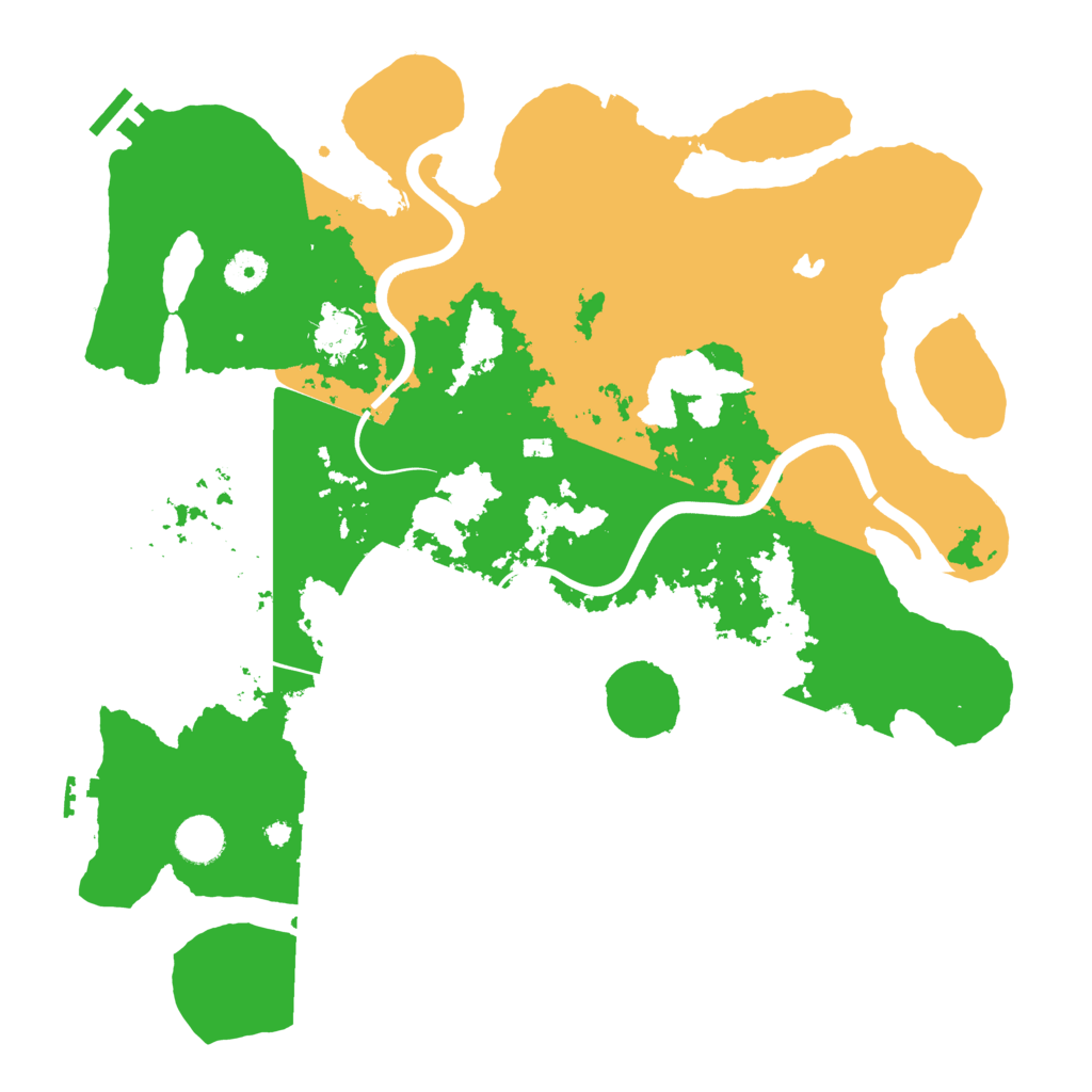 Biome Rust Map: Procedural Map, Size: 4000, Seed: 163608114