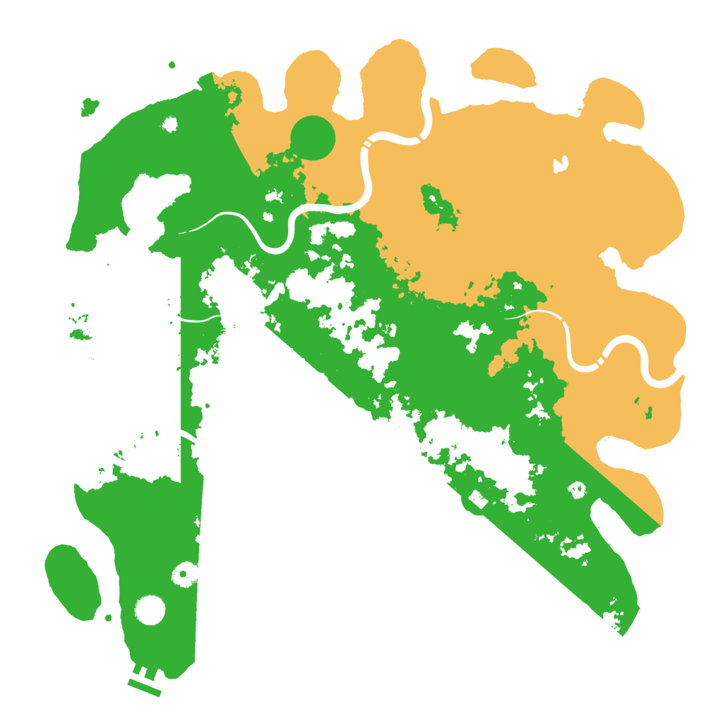 Biome Rust Map: Procedural Map, Size: 4250, Seed: 222846556