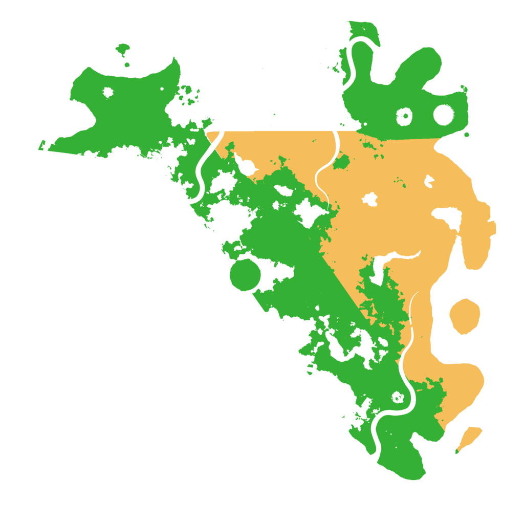 Biome Rust Map: Procedural Map, Size: 4500, Seed: 379859136