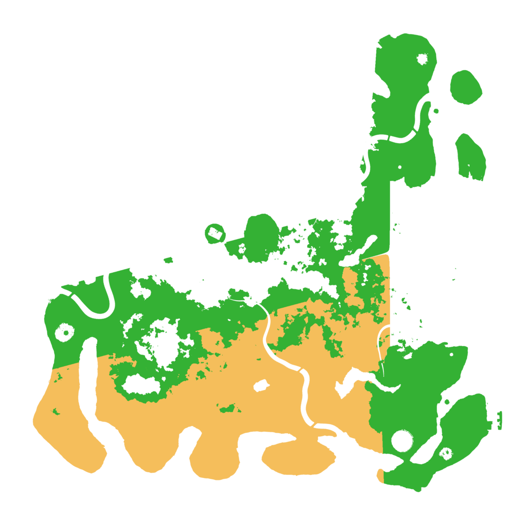 Biome Rust Map: Procedural Map, Size: 4250, Seed: 22648