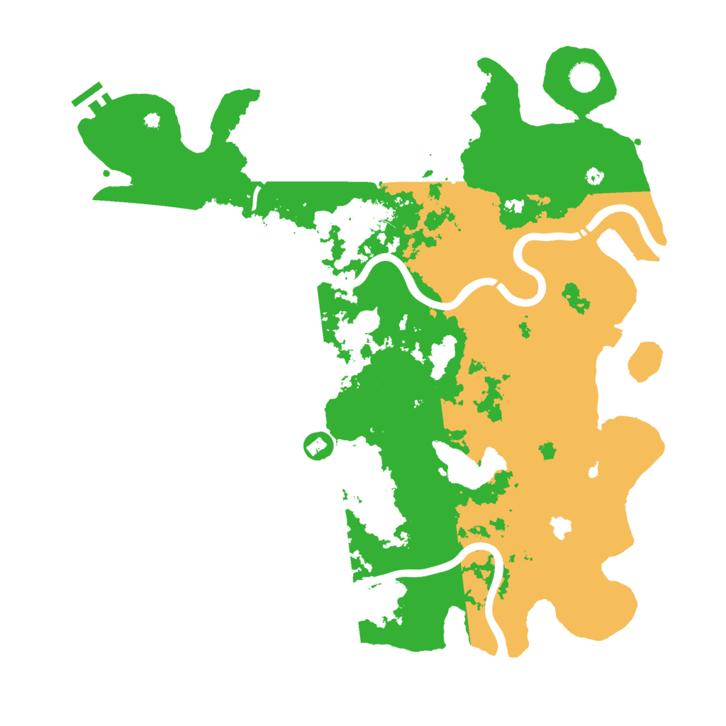 Biome Rust Map: Procedural Map, Size: 4250, Seed: 63418245