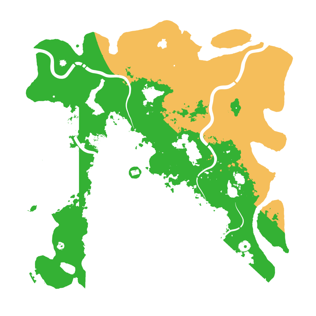 Biome Rust Map: Procedural Map, Size: 4250, Seed: 14357119
