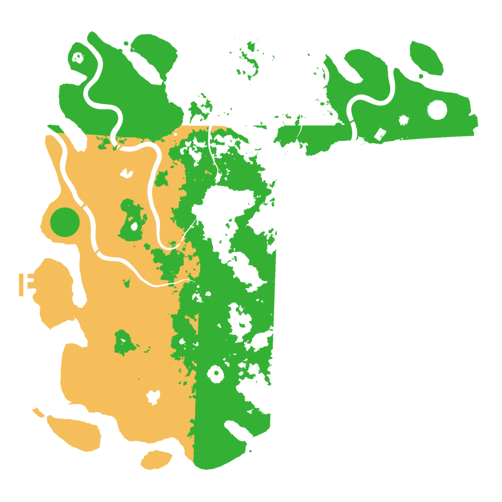 Biome Rust Map: Procedural Map, Size: 4500, Seed: 587190044