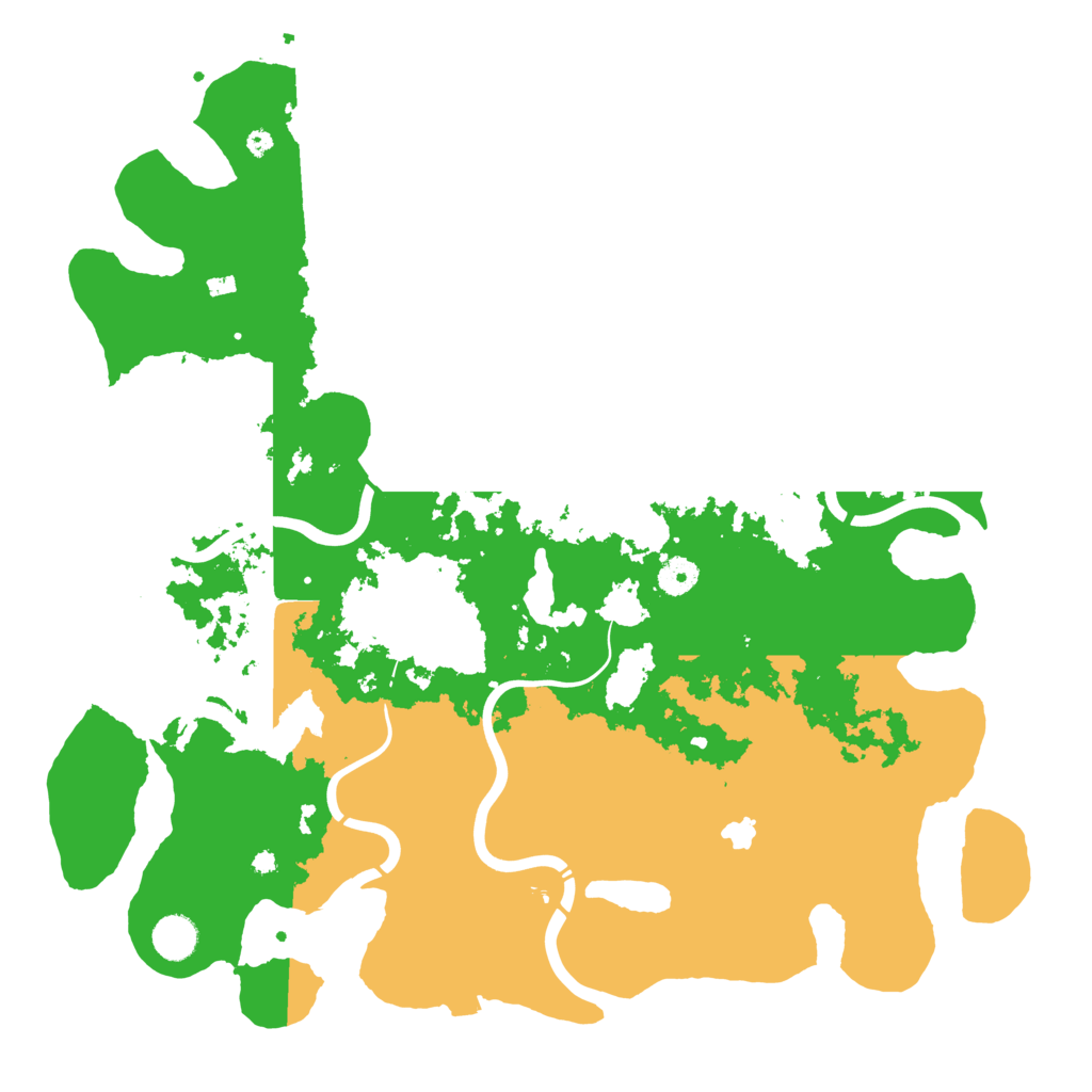 Biome Rust Map: Procedural Map, Size: 4250, Seed: 631540359