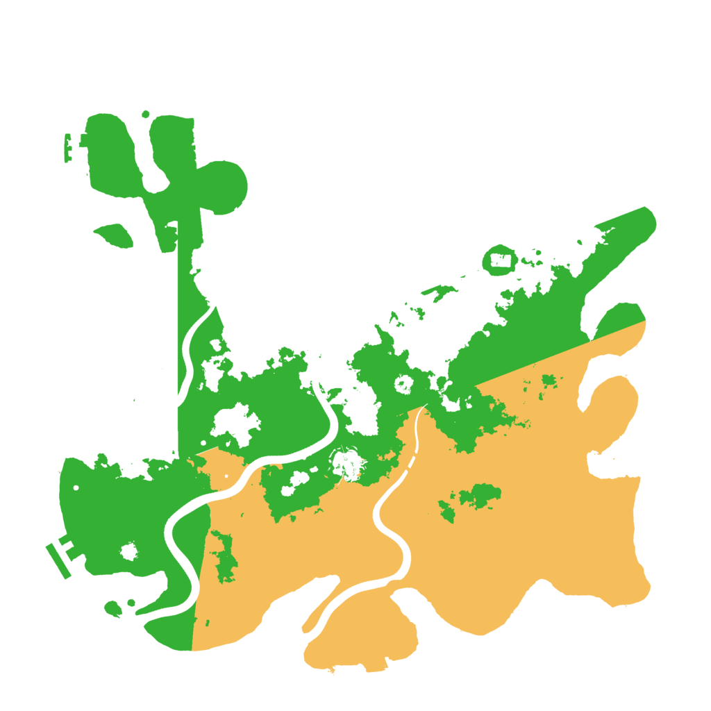 Biome Rust Map: Procedural Map, Size: 3750, Seed: 1753497411