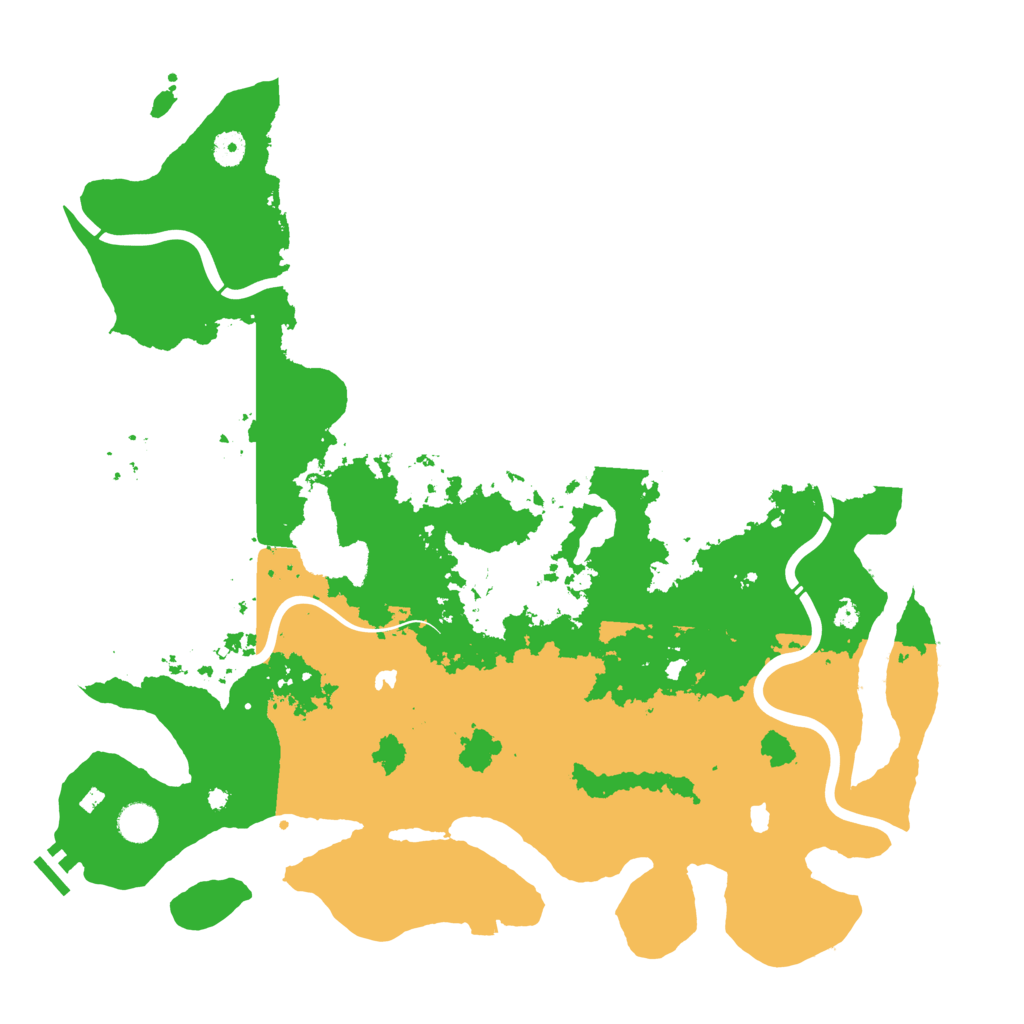 Biome Rust Map: Procedural Map, Size: 4500, Seed: 796717259