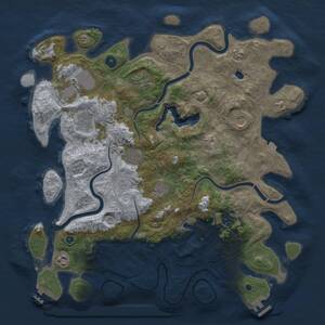 Thumbnail Rust Map: Procedural Map, Size: 4250, Seed: 1447771687, 15 Monuments