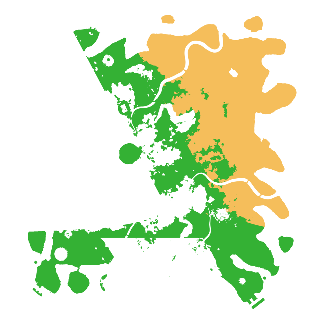 Biome Rust Map: Procedural Map, Size: 4250, Seed: 1447771687