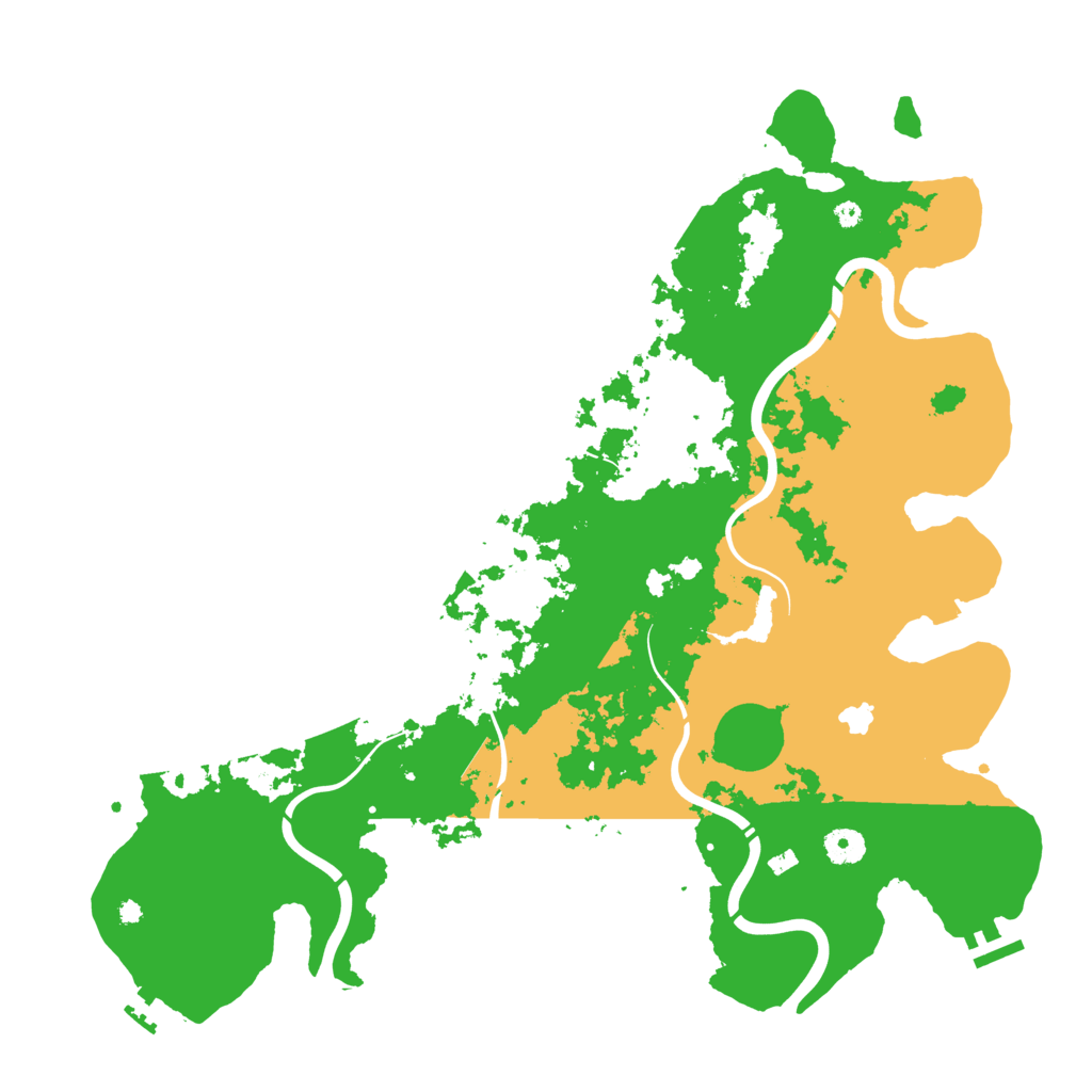 Biome Rust Map: Procedural Map, Size: 4250, Seed: 388466360