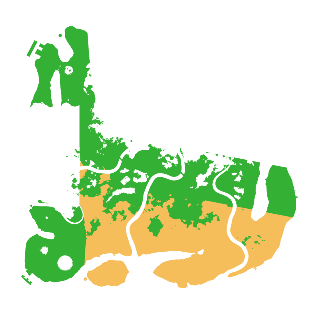 Biome Rust Map: Procedural Map, Size: 3750, Seed: 313859983