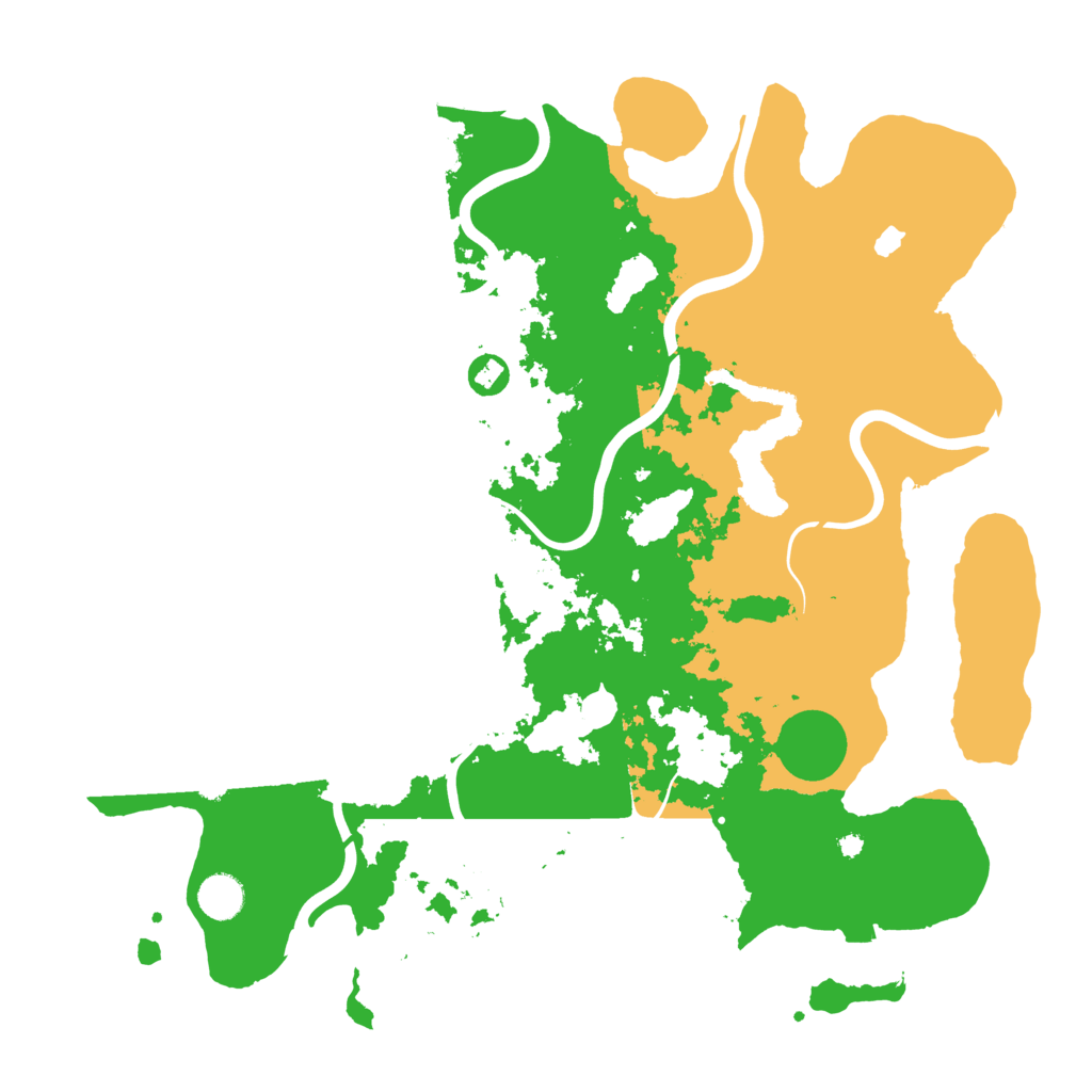 Biome Rust Map: Procedural Map, Size: 4200, Seed: 1959860501