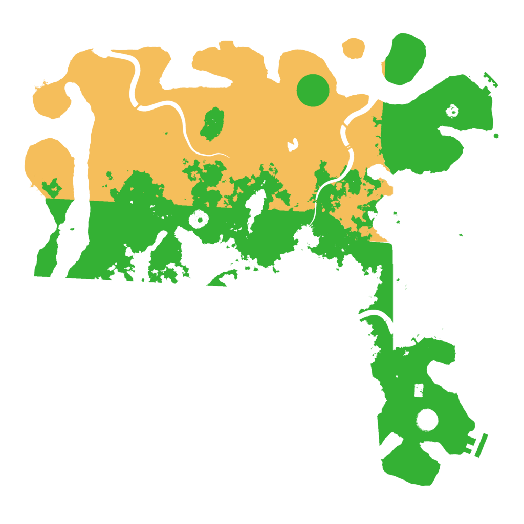 Biome Rust Map: Procedural Map, Size: 4250, Seed: 1632128180