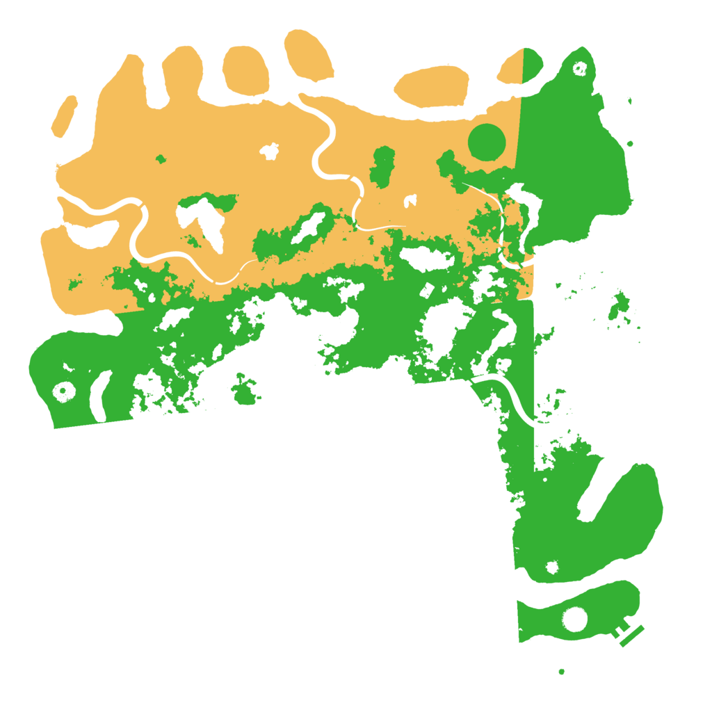Biome Rust Map: Procedural Map, Size: 5000, Seed: 1525722774