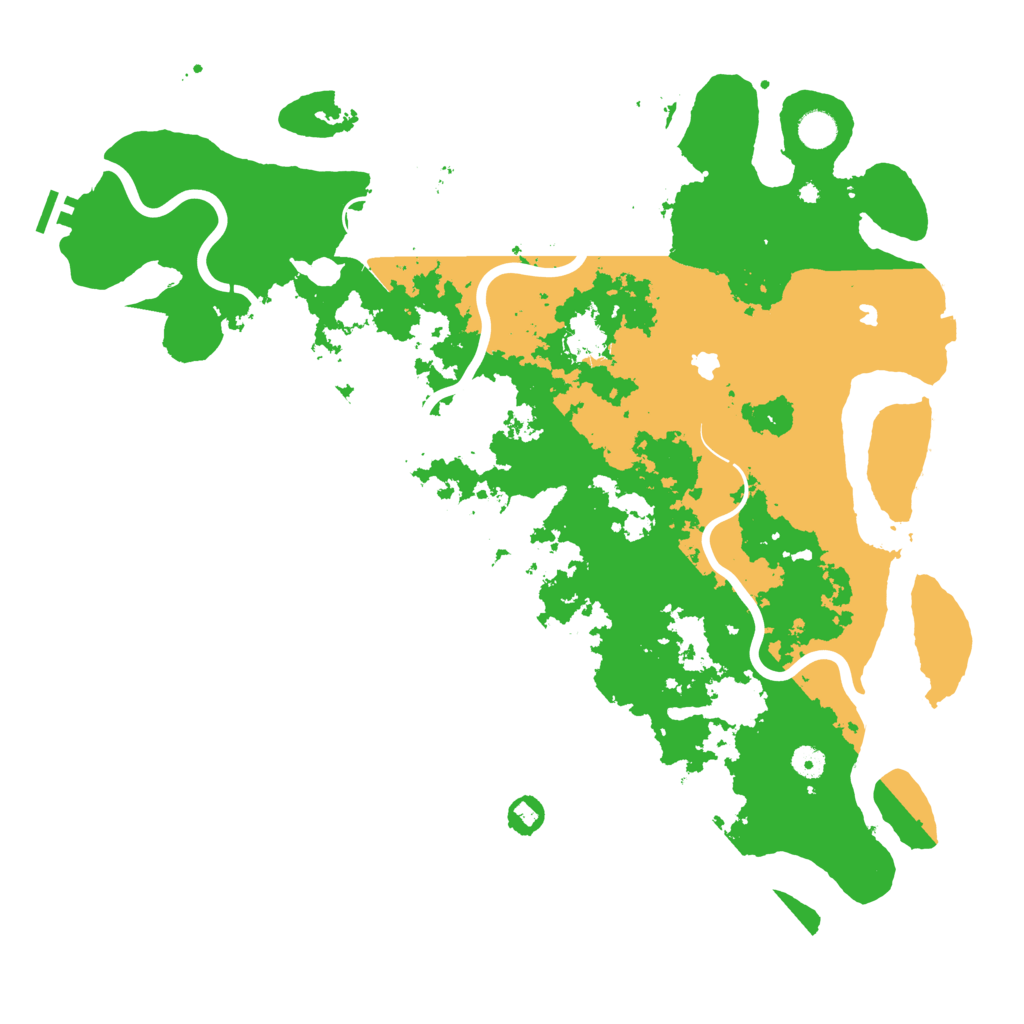 Biome Rust Map: Procedural Map, Size: 4700, Seed: 48733234