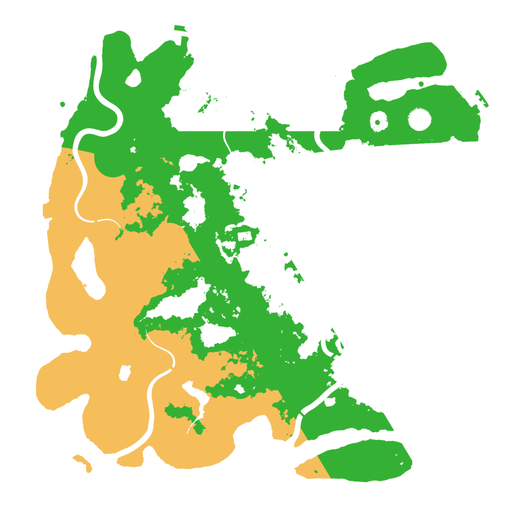 Biome Rust Map: Procedural Map, Size: 4096, Seed: 184983162
