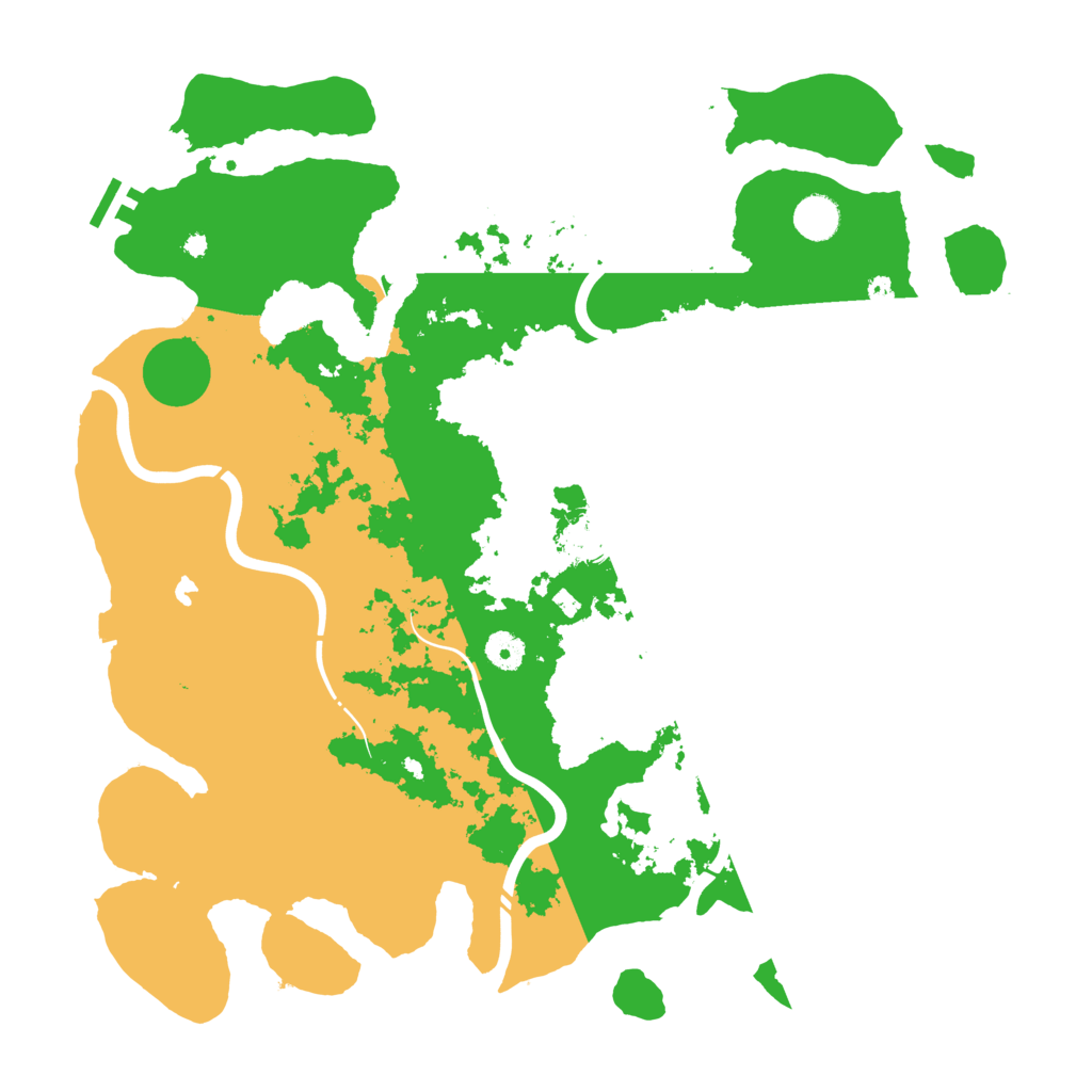 Biome Rust Map: Procedural Map, Size: 4250, Seed: 907713596