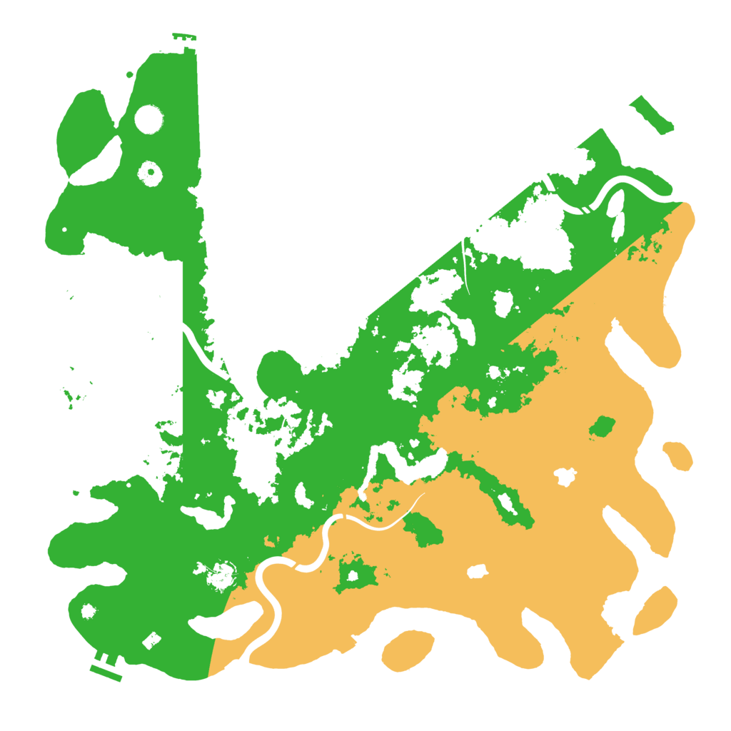 Biome Rust Map: Procedural Map, Size: 4500, Seed: 1988362778