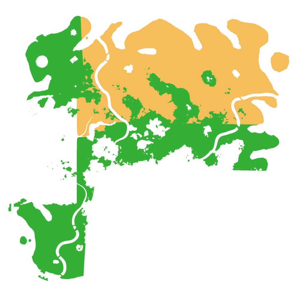 Biome Rust Map: Procedural Map, Size: 4500, Seed: 954844538