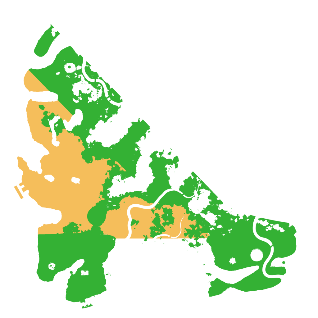 Biome Rust Map: Procedural Map, Size: 4500, Seed: 1015753857
