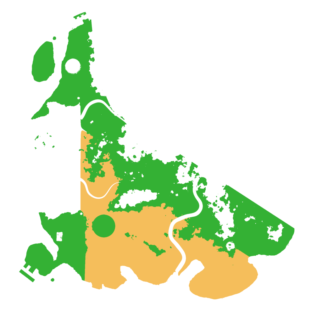 Biome Rust Map: Procedural Map, Size: 3750, Seed: 2102025