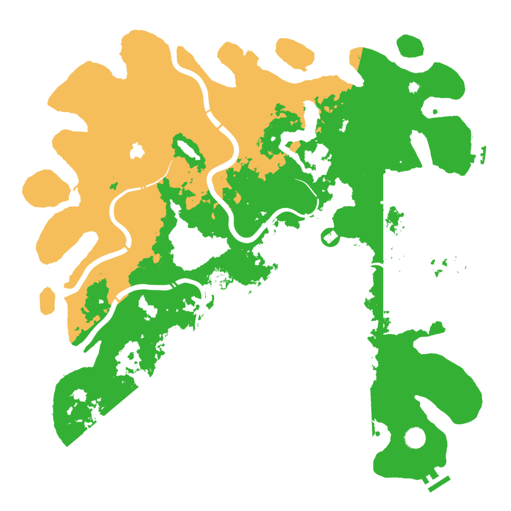 Biome Rust Map: Procedural Map, Size: 4250, Seed: 1039303818