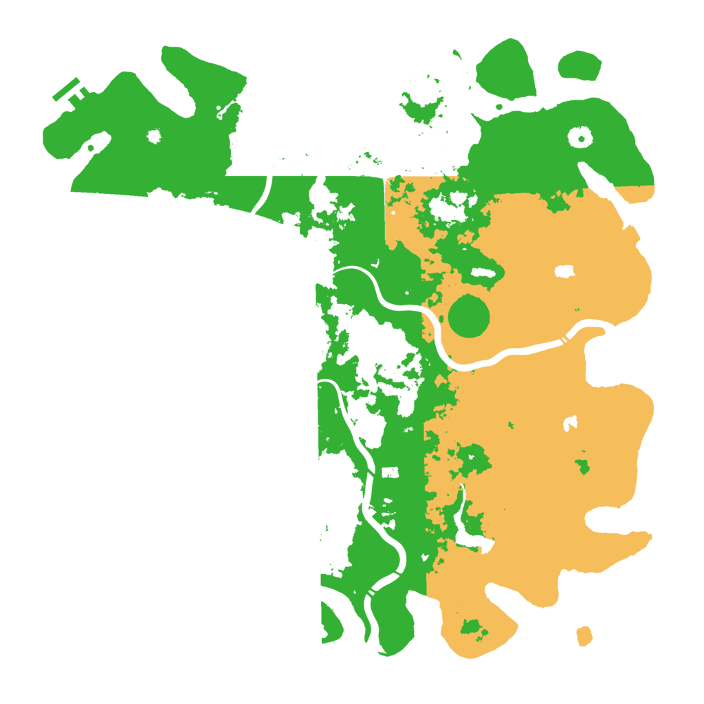 Biome Rust Map: Procedural Map, Size: 4500, Seed: 36521032