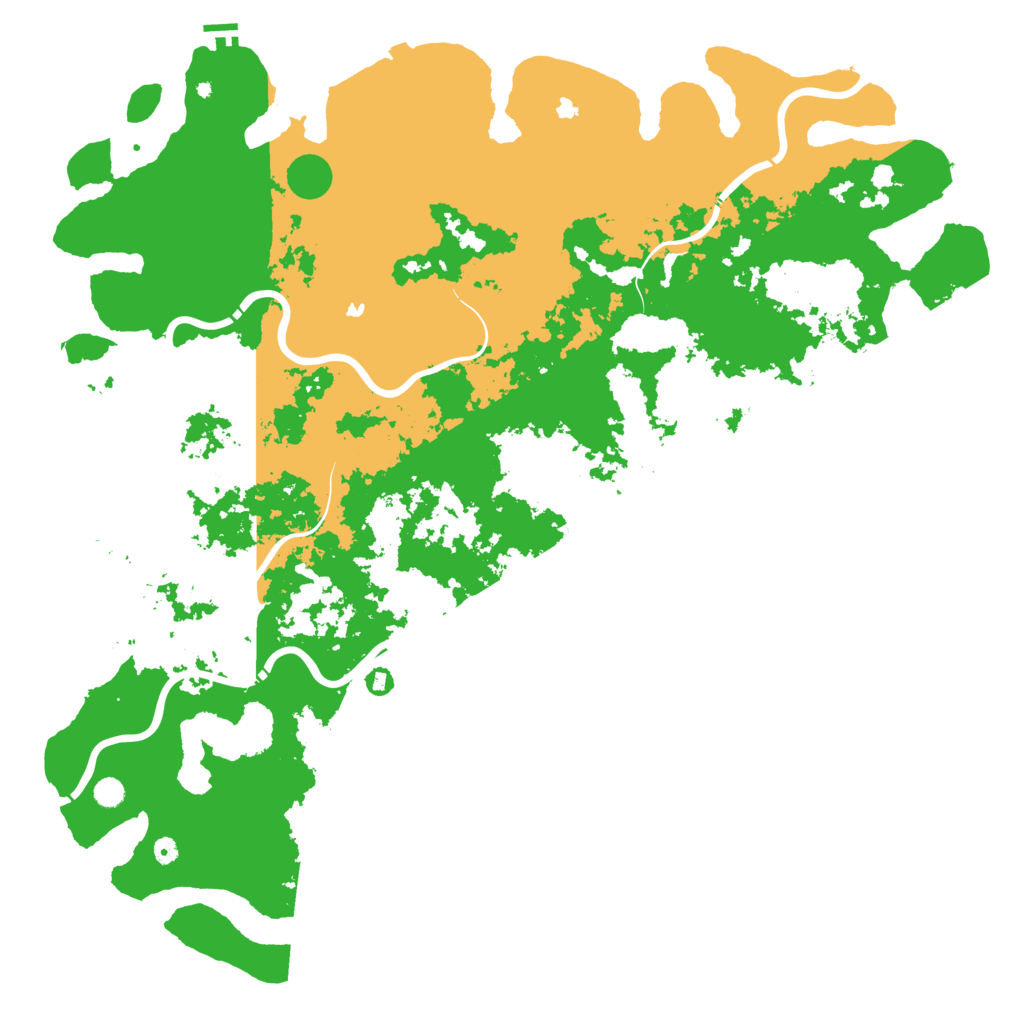 Biome Rust Map: Procedural Map, Size: 6000, Seed: 212687119