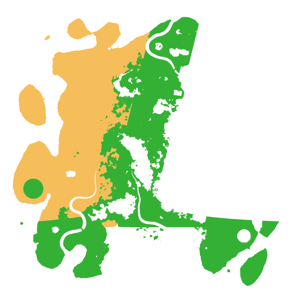 Biome Rust Map: Procedural Map, Size: 4000, Seed: 628018179