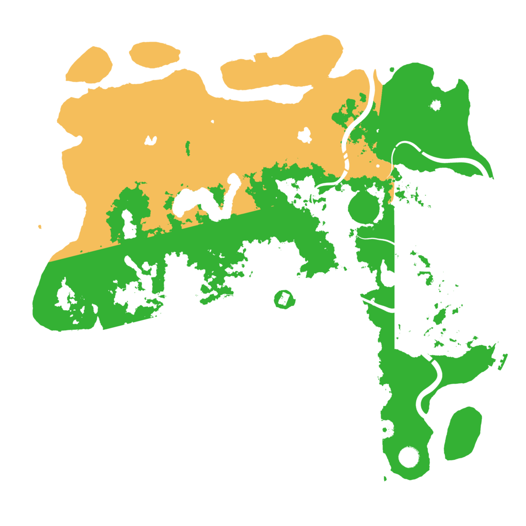 Biome Rust Map: Procedural Map, Size: 4500, Seed: 78654761