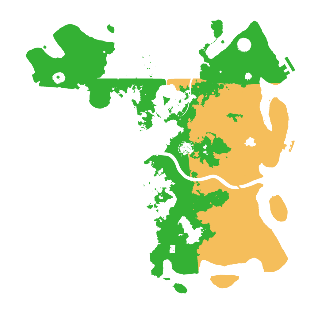 Biome Rust Map: Procedural Map, Size: 4000, Seed: 1319427089