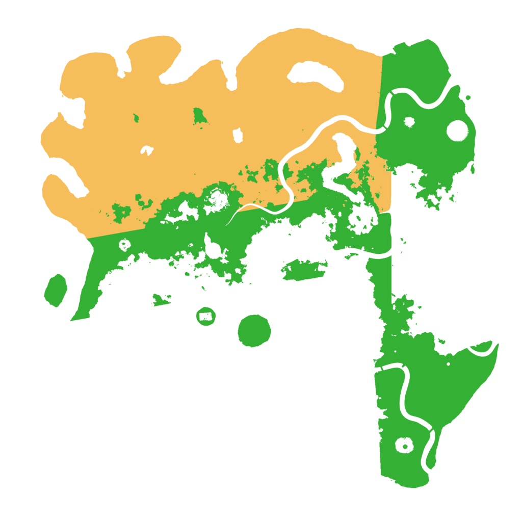 Biome Rust Map: Procedural Map, Size: 4500, Seed: 1140286289